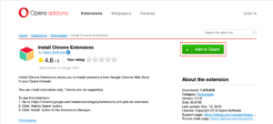 Opera Browser Extensions